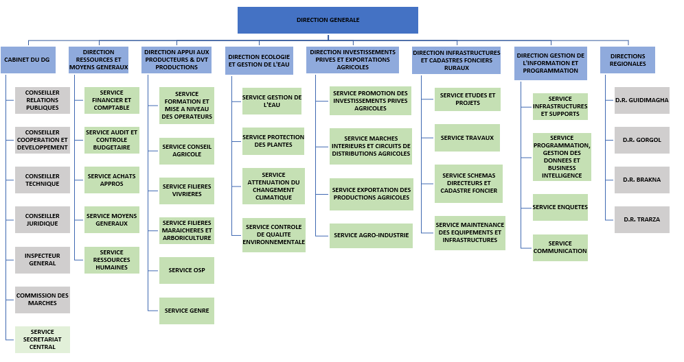 Organigramme en Arabe